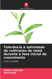Tolerância à salinidade de cultivares de romã durante a fase inicial de crescimento