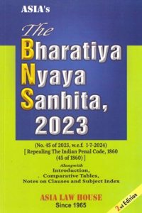 Asia's The Bharatiya Nyaya Sanhita, 2023 [2nd Edition 2023]