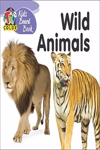 Kids Board Books - Wild Animals