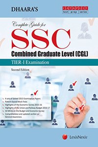 Dhaara’s Complete Guide for SSC – Combined Graduate Level (CGL)– TIER-I Examination