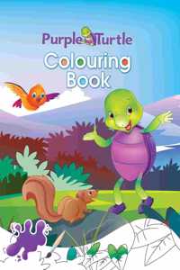 Purple Turtle Colouring Book-4