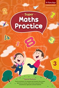 Ratna Sagar Super Maths Practice 3 - Maths Practice Book For Class 3