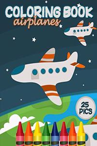 Airplanes Coloring Book