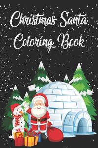 Christmas Santa Coloring Book