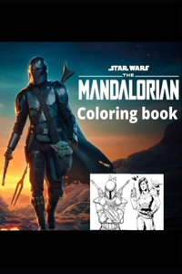 Star wars The Mandalorian coloring book