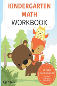 Kindergarten Math Workbook