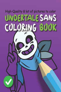 Undertale Sans Coloring Book