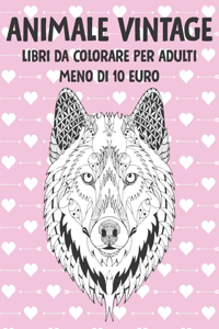 Libri da colorare per adulti - Meno di 10 euro - Animale vintage
