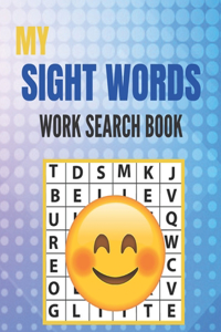 My Sight Words Work Search Book