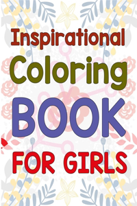 Inspirational Coloring Book For Girls