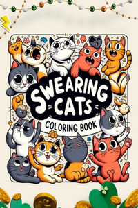 Swearing Cats coloring book