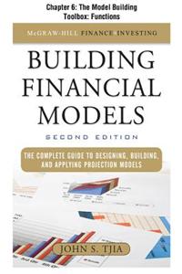 Building Financial Models, Chapter 6 - The Model Building Toolbox: Functions