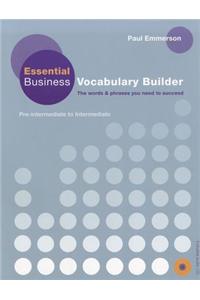 Essential Business Vocabulary Builder Students Book Pack