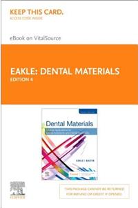 Dental Materials Elsevier eBook on Vitalsource (Retail Access Card)