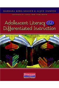 Adolescent Literacy and Differentiated Instruction