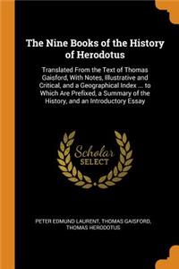 Nine Books of the History of Herodotus