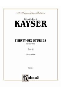 Thirty-six Studies, Op. 43