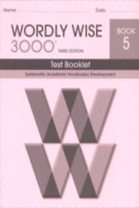 Wordly Wise 3000 Book 5 Test