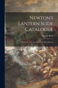 Newton's Lantern Slide Catalogue
