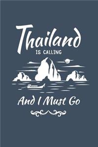 Thailand Travel Journal. Blank Lined Notebook for Writing and Note Taking.