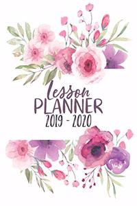 Lesson Planner 2019 - 2020