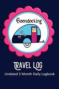 Boondocking Travel Log