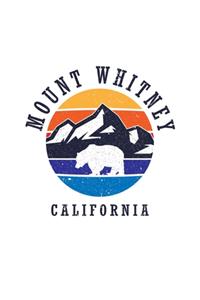Mount Whitney California