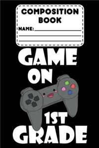 Composition Book Game On 1st Grade
