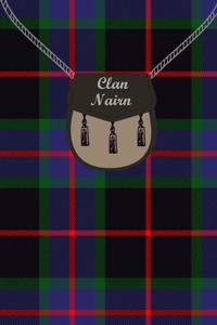 Clan Nairn Tartan Journal/Notebook