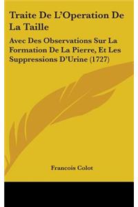 Traite de L'Operation de La Taille