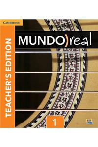 Mundo Real Level 1 Teacher's Edition plus ELEteca Access and Digital Master Guide