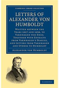 Letters of Alexander von Humboldt