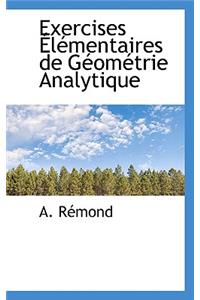 Exercises L Mentaires de G Om Trie Analytique