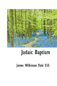 Judaic Baptism