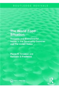 The World Food Situation