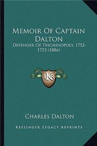 Memoir Of Captain Dalton