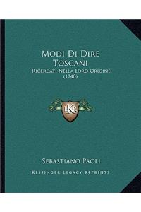 Modi Di Dire Toscani