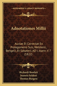 Adnotationes Millii