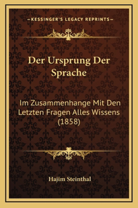 Der Ursprung Der Sprache