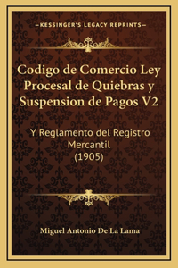 Codigo de Comercio Ley Procesal de Quiebras y Suspension de Pagos V2