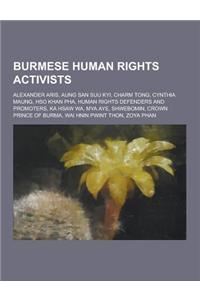 Burmese Human Rights Activists