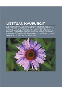 Liettuan Kaupungit