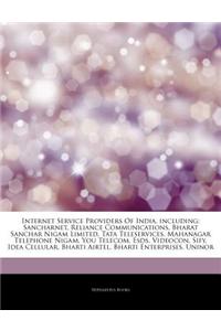 Articles on Internet Service Providers of India, Including: Sancharnet, Reliance Communications, Bharat Sanchar Nigam Limited, Tata Teleservices, Maha