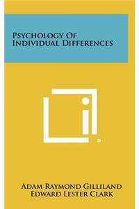 Psychology of Individual Differences