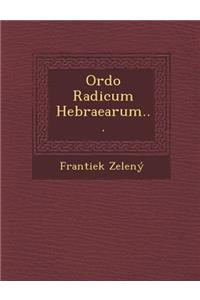 Ordo Radicum Hebraearum...