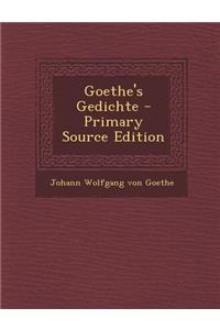 Goethe's Gedichte