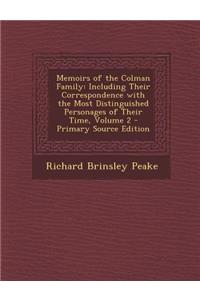 Memoirs of the Colman Family