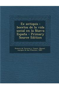 Ex antiquis