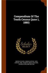 Compendium Of The Tenth Census (june 1, 1880)