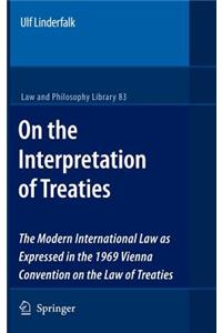 On the Interpretation of Treaties